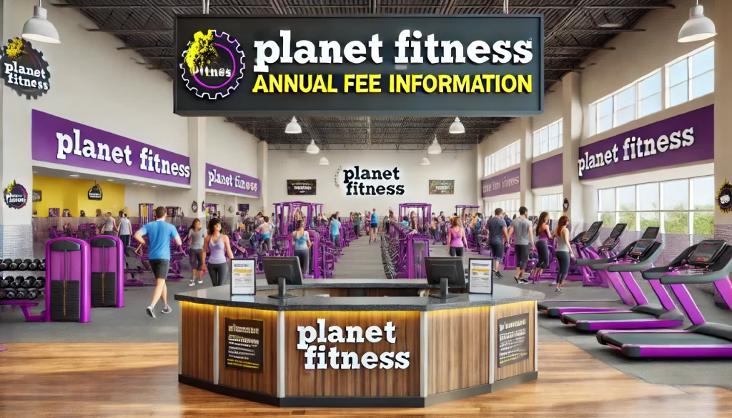 Planet Fitness Charge the Annual Fee